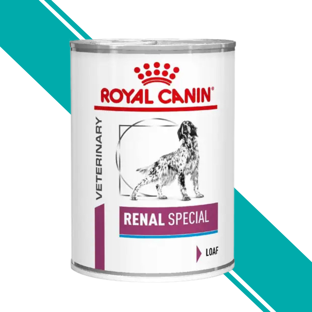 Royal Canin Veterinary Renal Special Wet Dog Food in Loaf 12x410g Cans